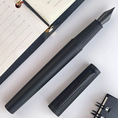 Parker Ingenuity Fountain Pen - Black w/ Black Trim