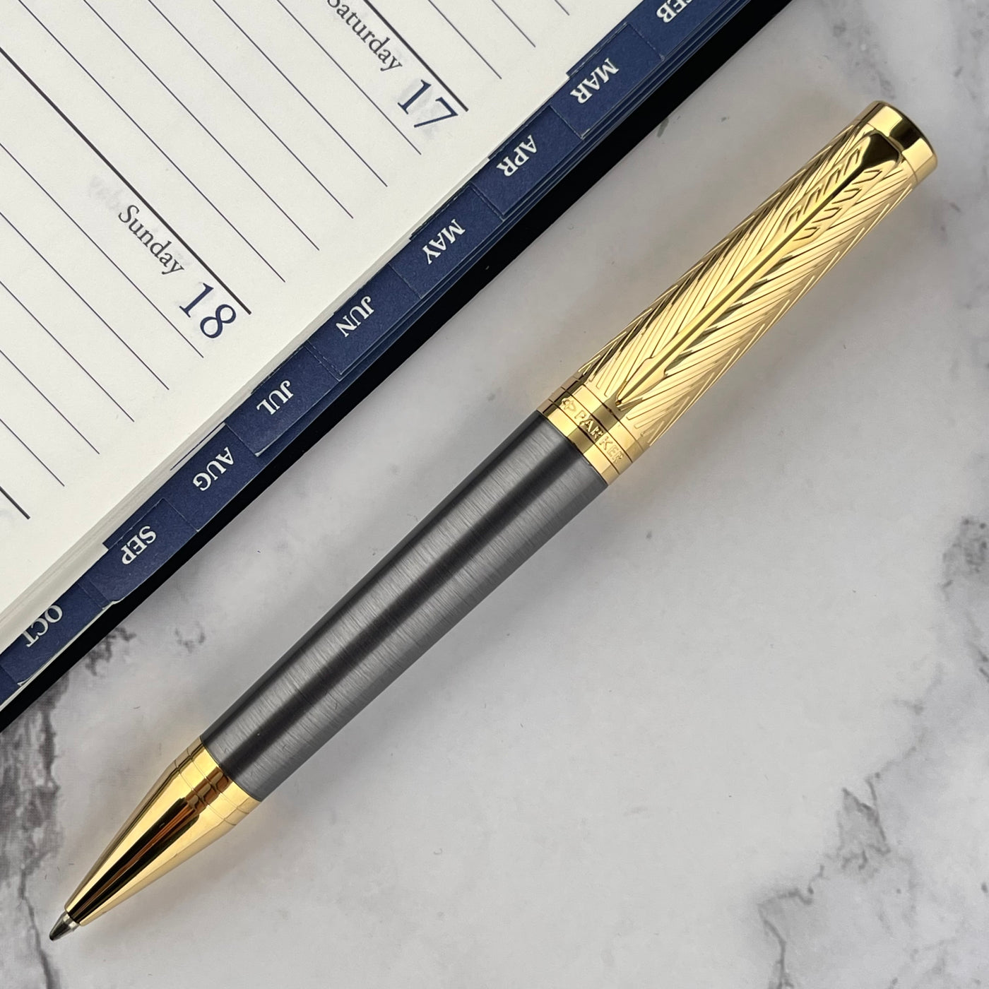 Parker Ingenuity Pioneers Collection Ballpoint Pen - Grey Lacquer (Special Edition)