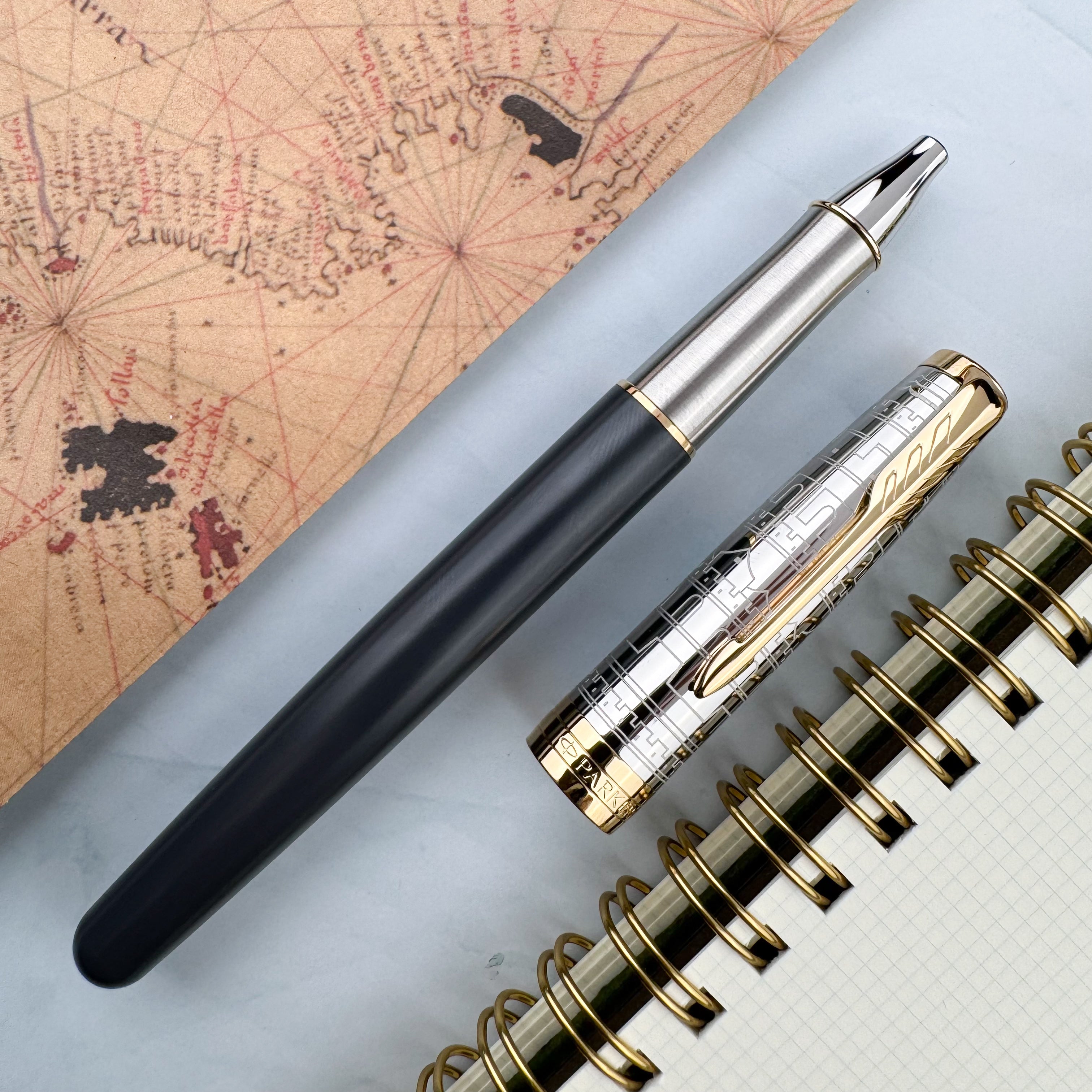 Parker Intrepid Journey Sonnet Rollerball Pen - Ancient China