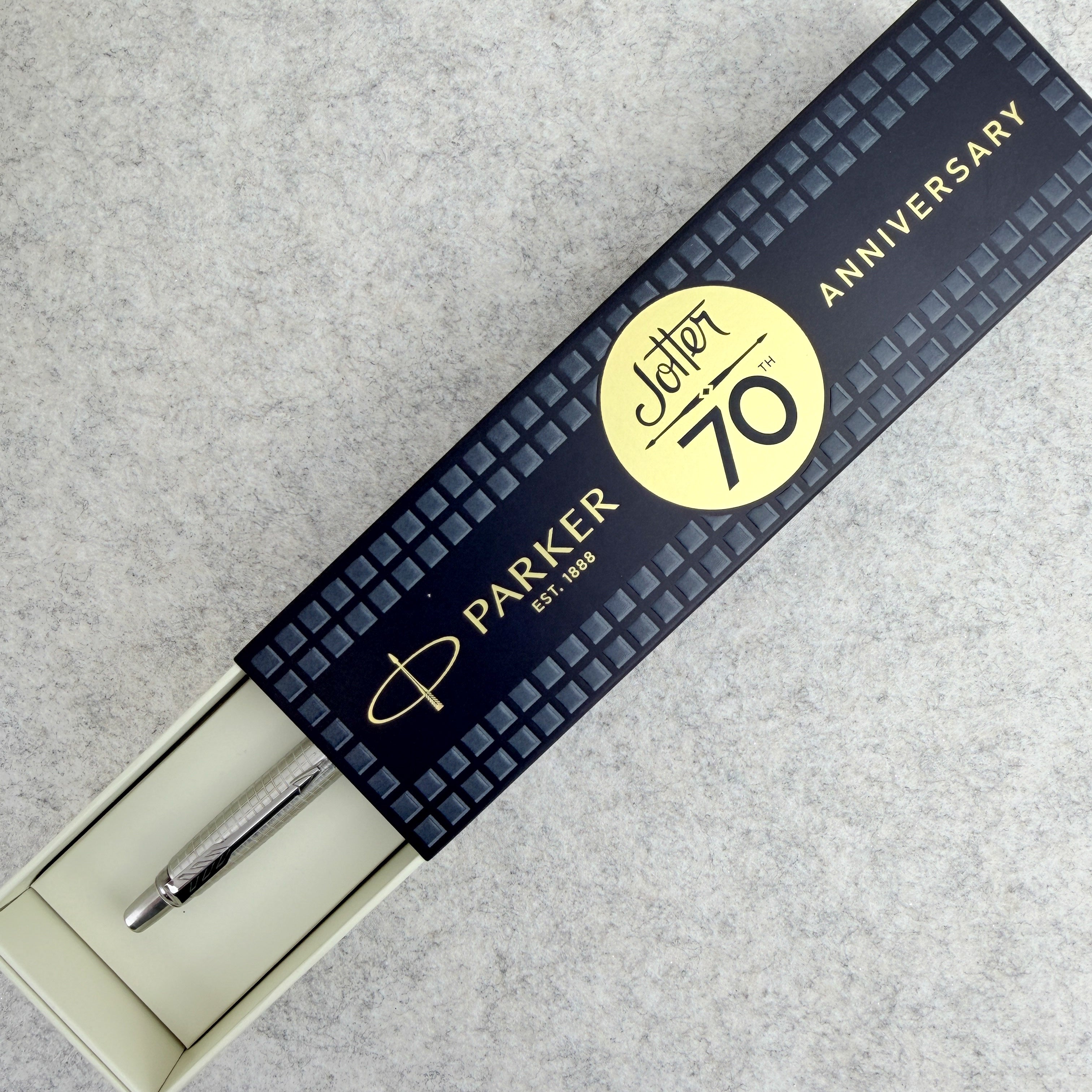 Parker Jotter 70th Anniversary Ballpoint Pen - Stainless Steel