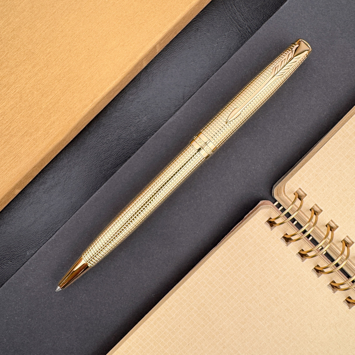 Parker Sonnet Ballpoint Pen - Ciselé Gold (Special Edition)