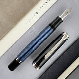 Pelikan Souveran M805 Fountain Pen - Black Blue