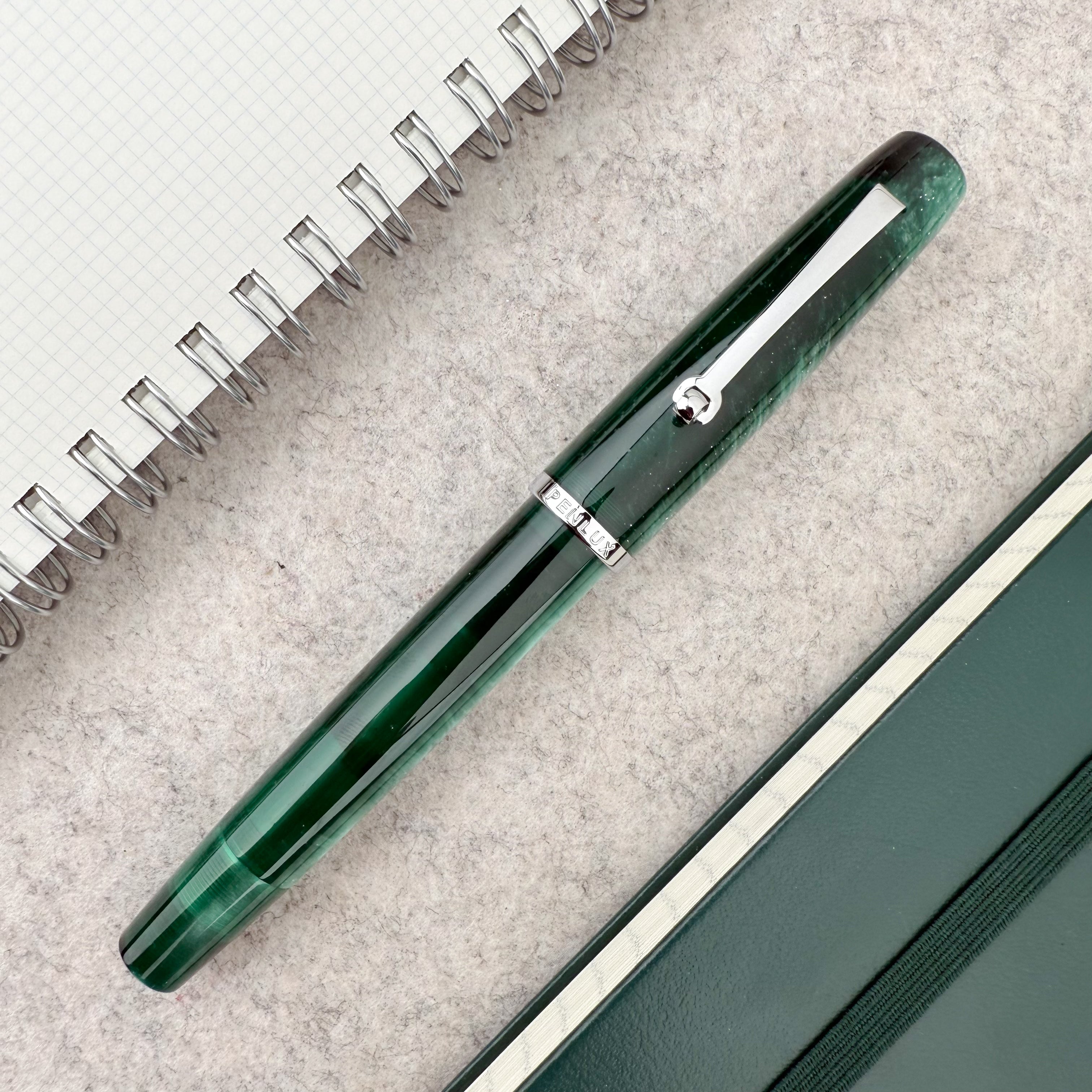 Penlux Concerto Fountain Pen - Malachite (Special Edition) – Atlas