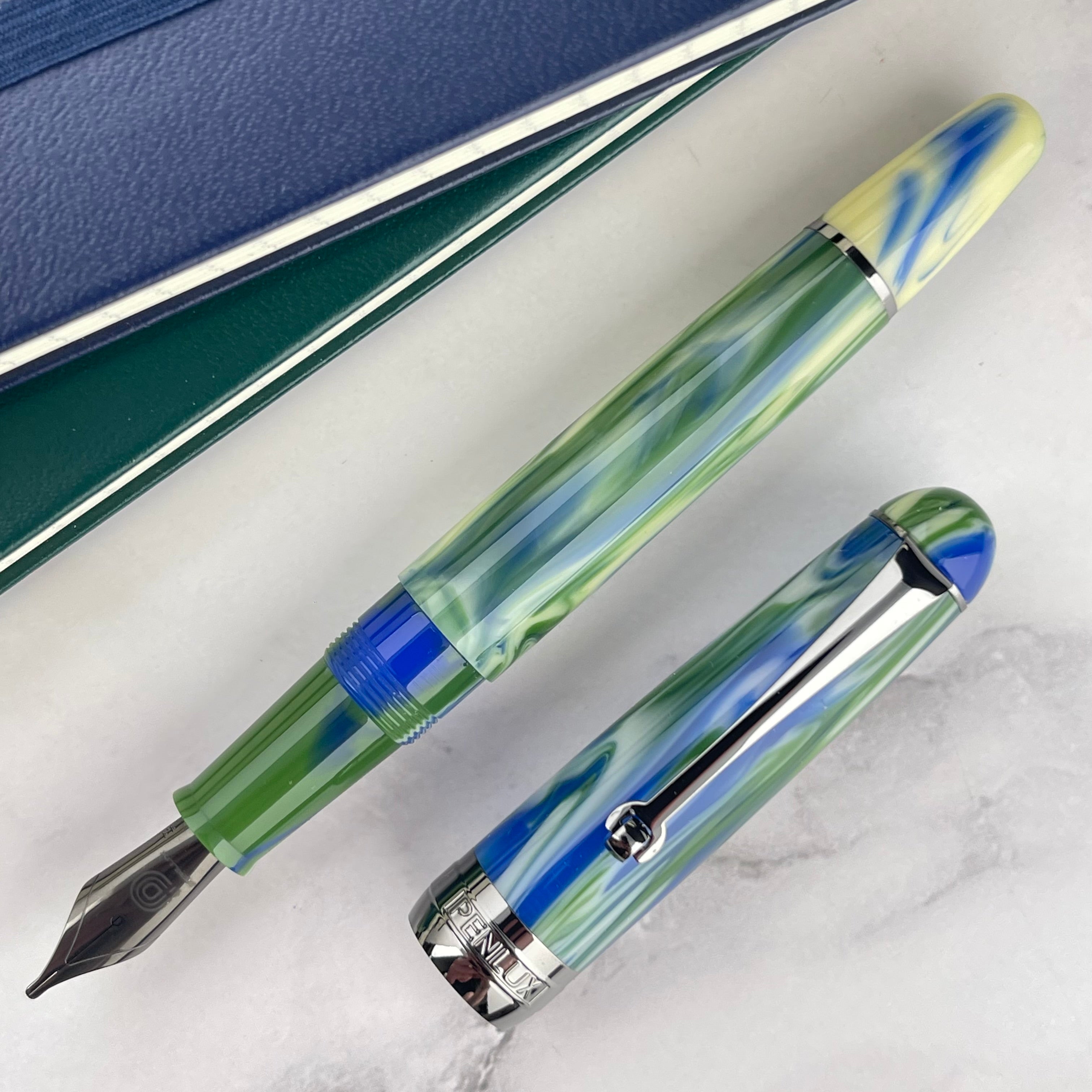 Penlux Masterpiece Delgado Fountain Pen - The Green Earth (Limited