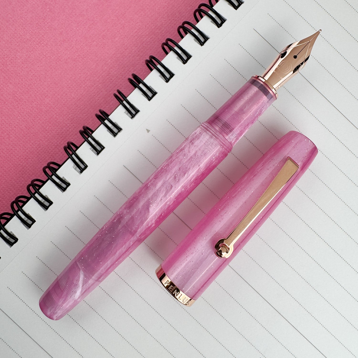 Penlux Concerto Fountain Pen - Rose Nebula (Special Edition)