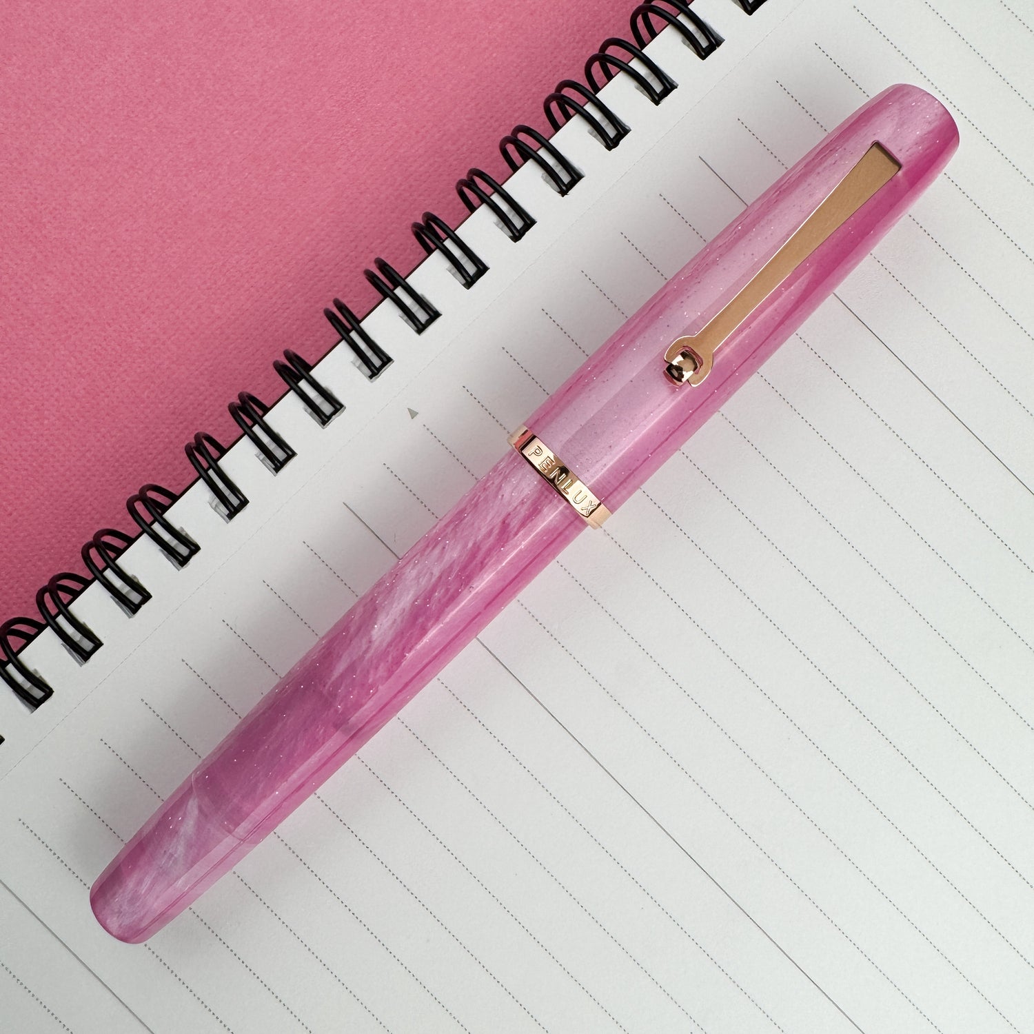Penlux Concerto Fountain Pen - Rose Nebula (Special Edition)