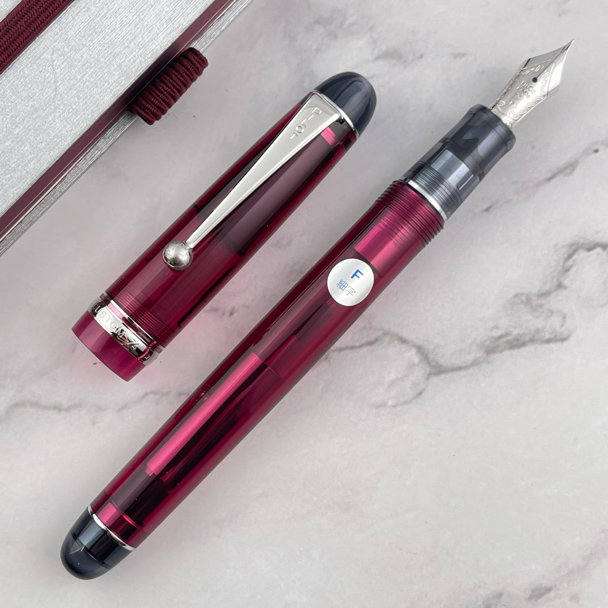 Pilot Custom 74 Fountain Pen - Merlot – Atlas Stationers