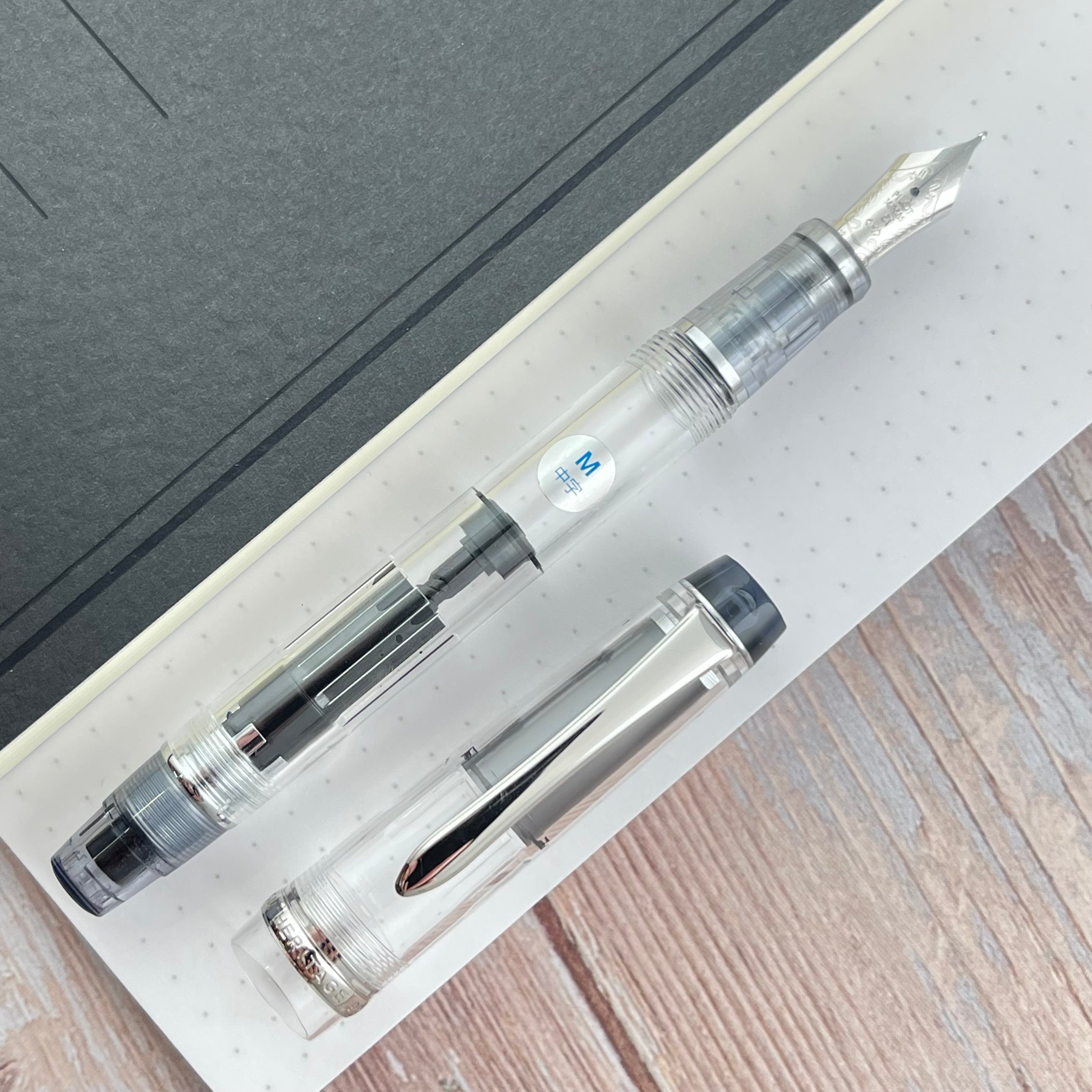Pilot Custom Heritage 92 Fountain Pen - Clear – Atlas Stationers
