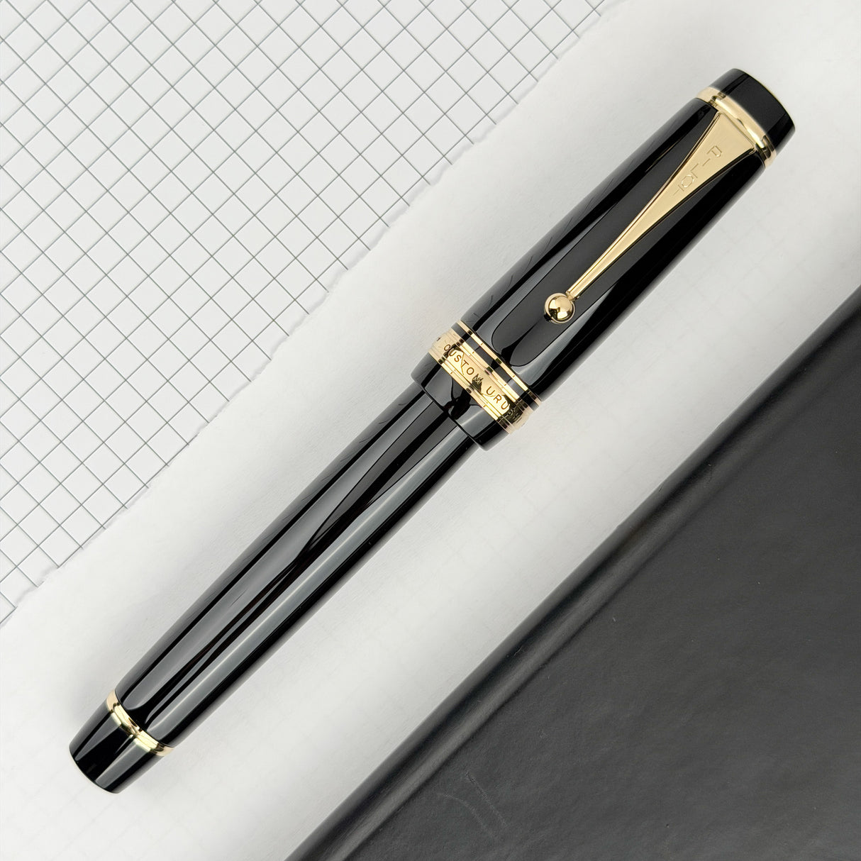 Pilot Custom Urushi Fountain Pen - Black