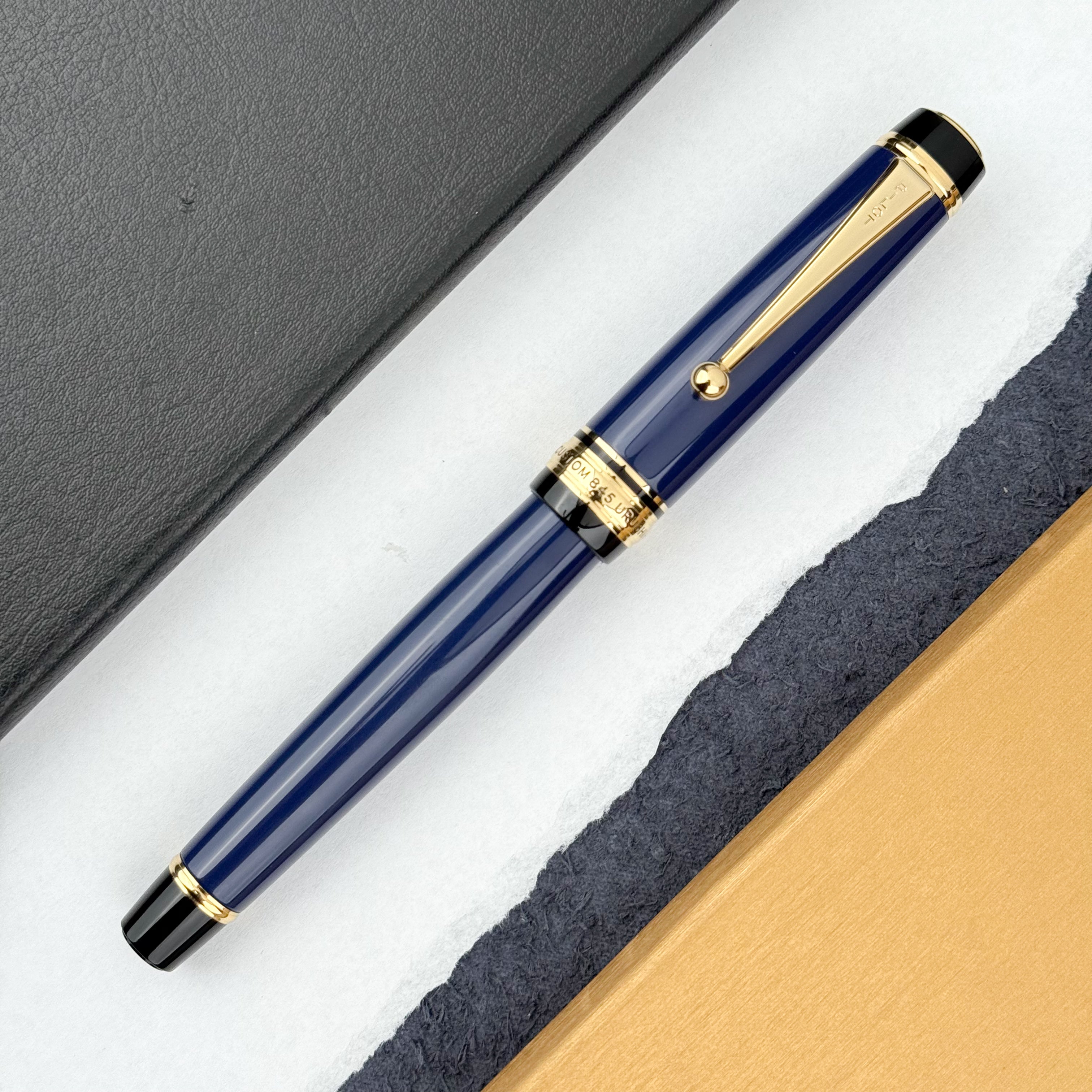 Pilot Custom Urushi 845 Fountain Pen - Prussian Blue – Atlas