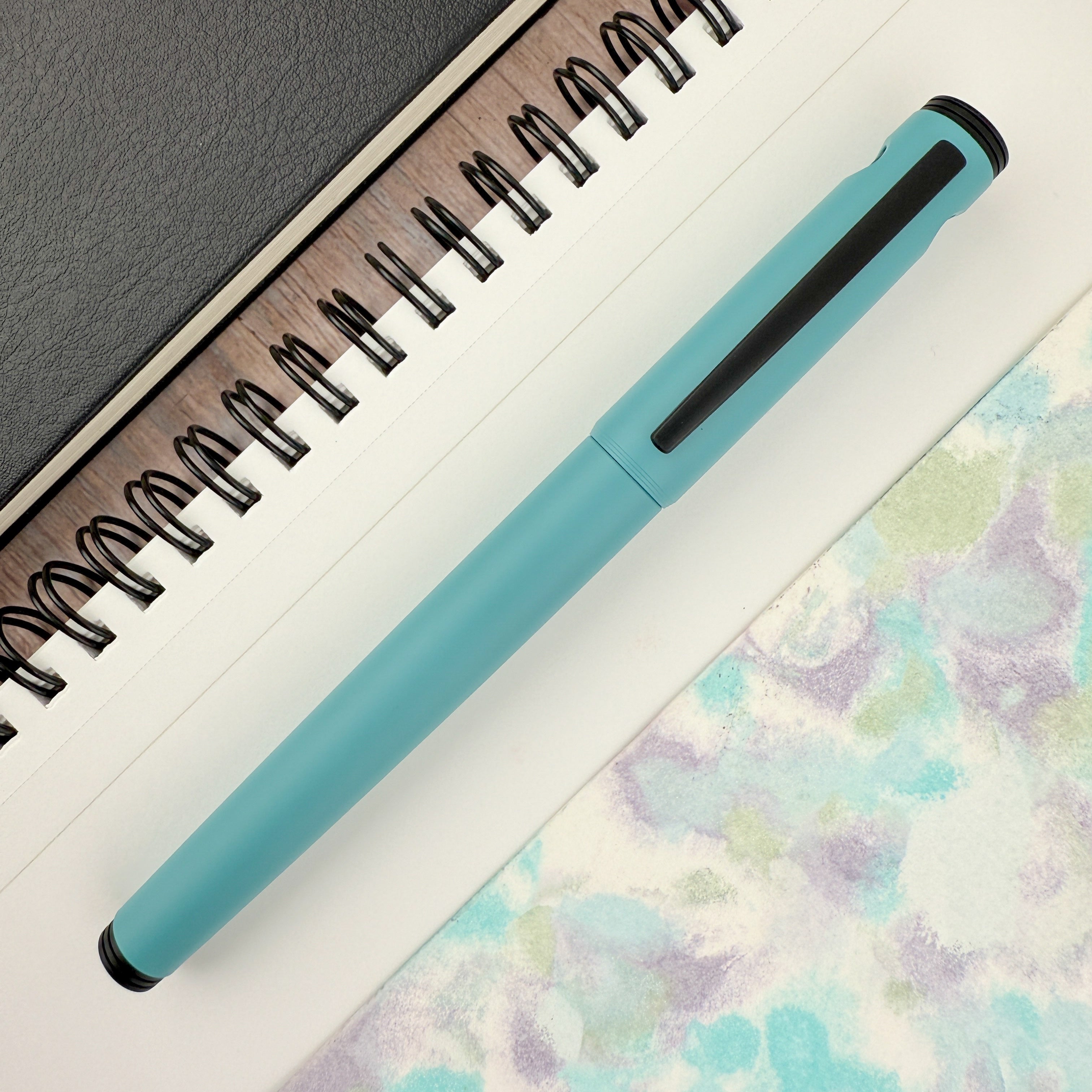Pilot Explorer Gel Rollerball Pen - Matte Turquoise – Atlas Stationers