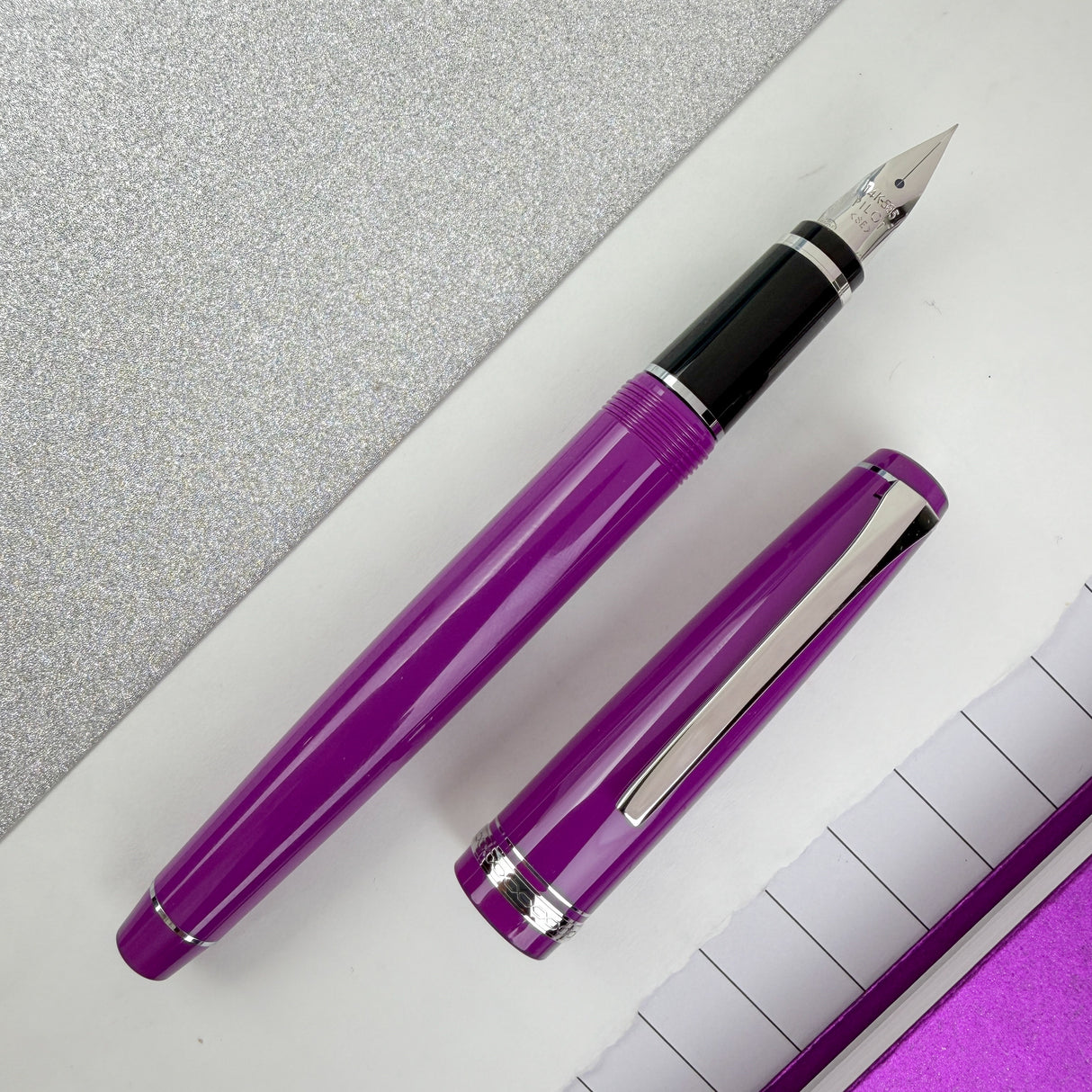 Pilot Falcon Fountain Pen - Purple