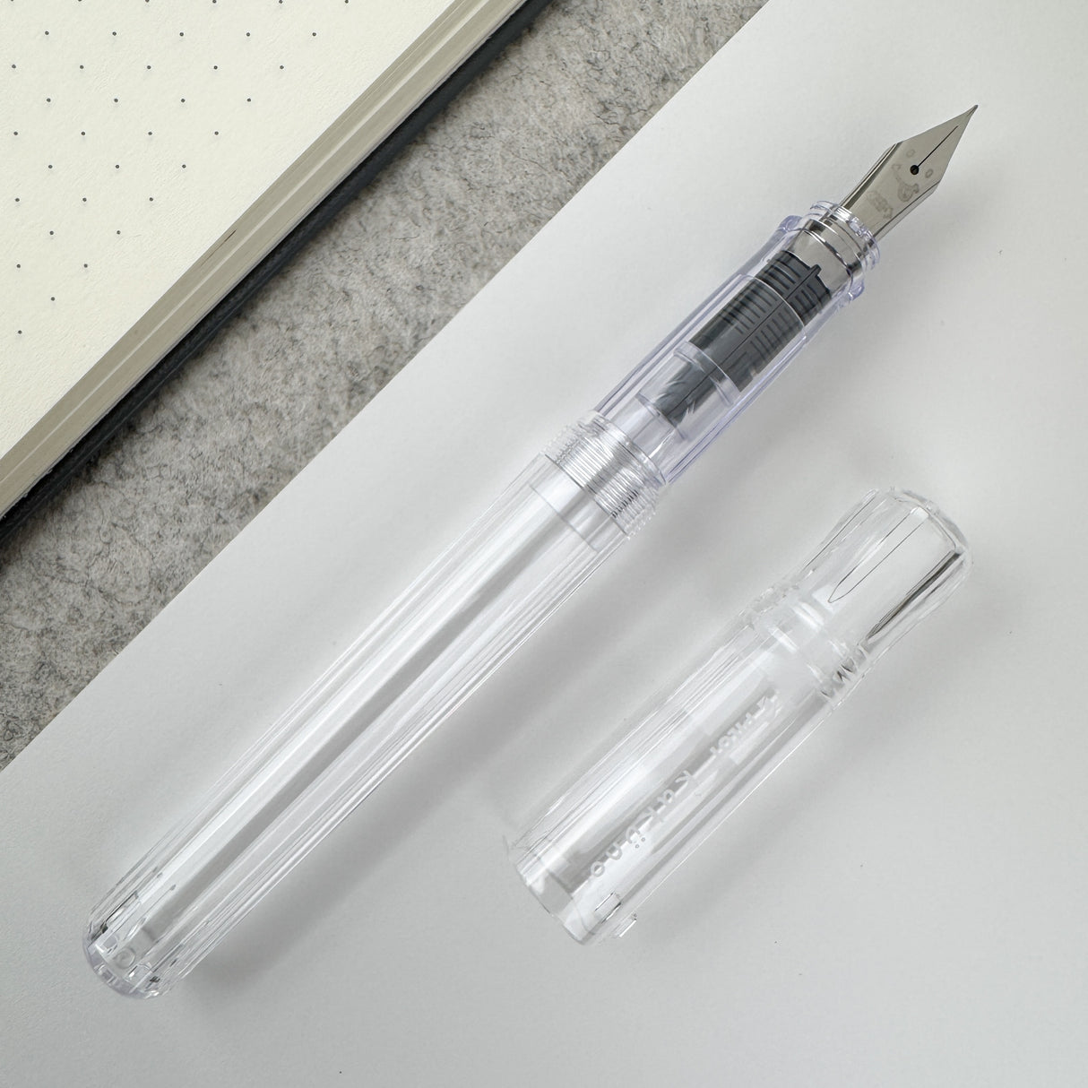 Pilot Kakuno Fountain Pen - Clear