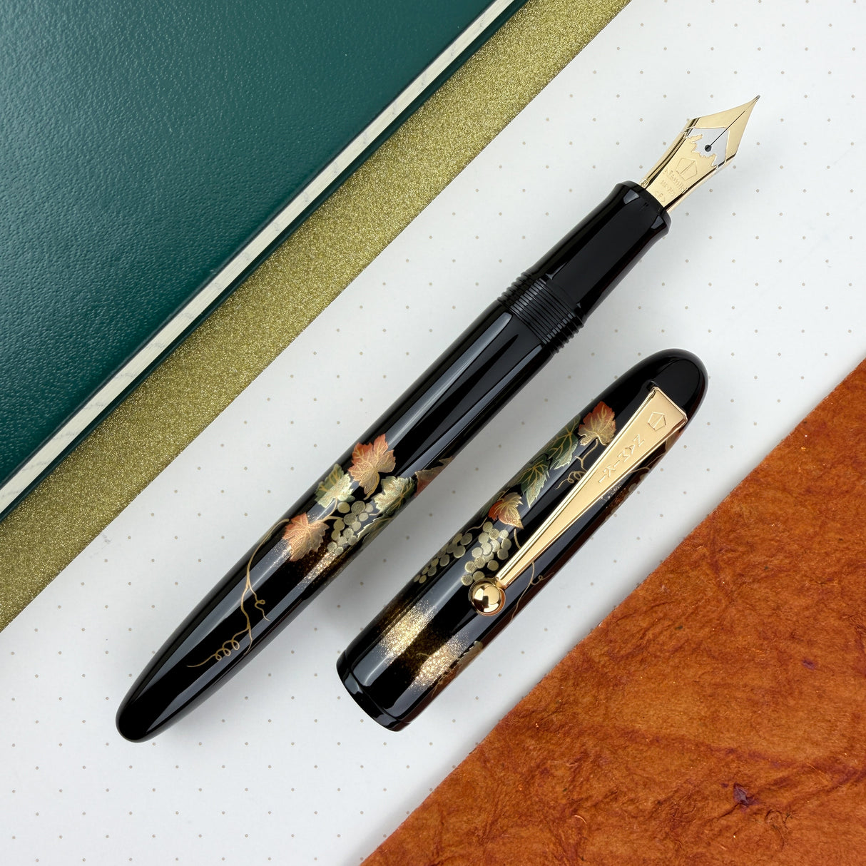 Namiki Yukari Fountain Pen - Grapevine