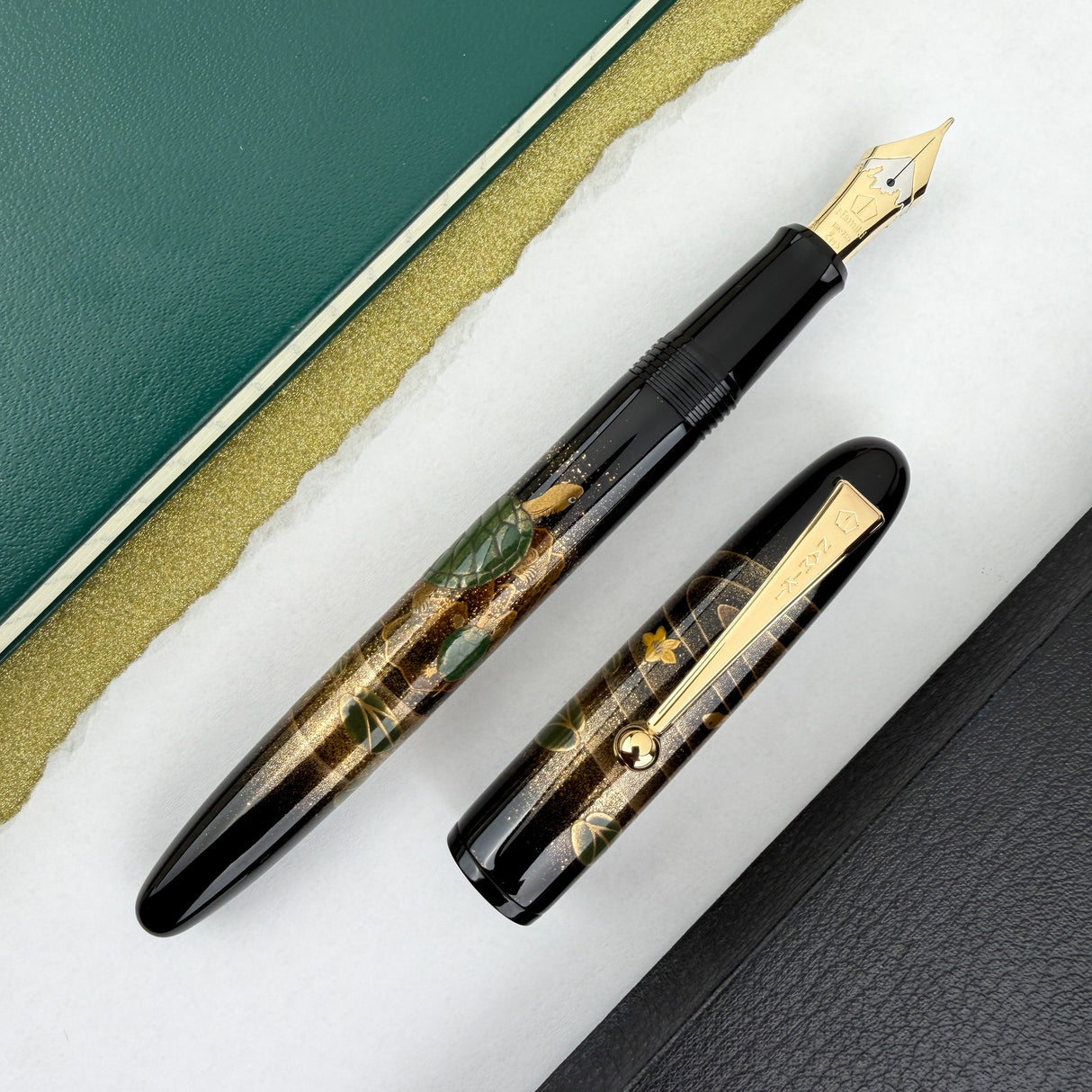 Namiki Yukari Fountain Pen - Turtle