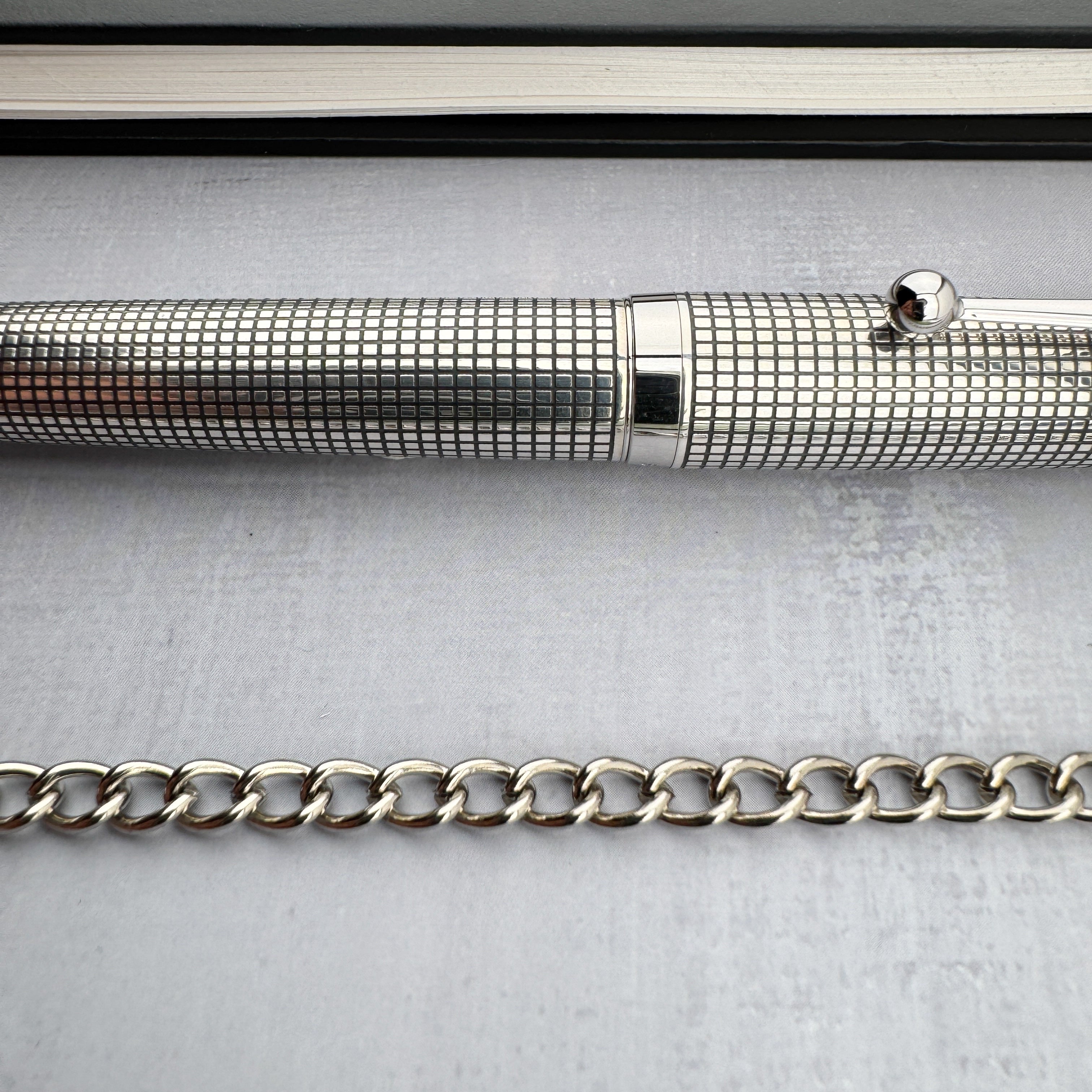 Pilot Sterling Silver Fountain Pen - Silvern Koushi – Atlas Stationers