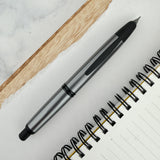 Pilot Vanishing Point Fountain Pen - Gun Metal and Matte Black
