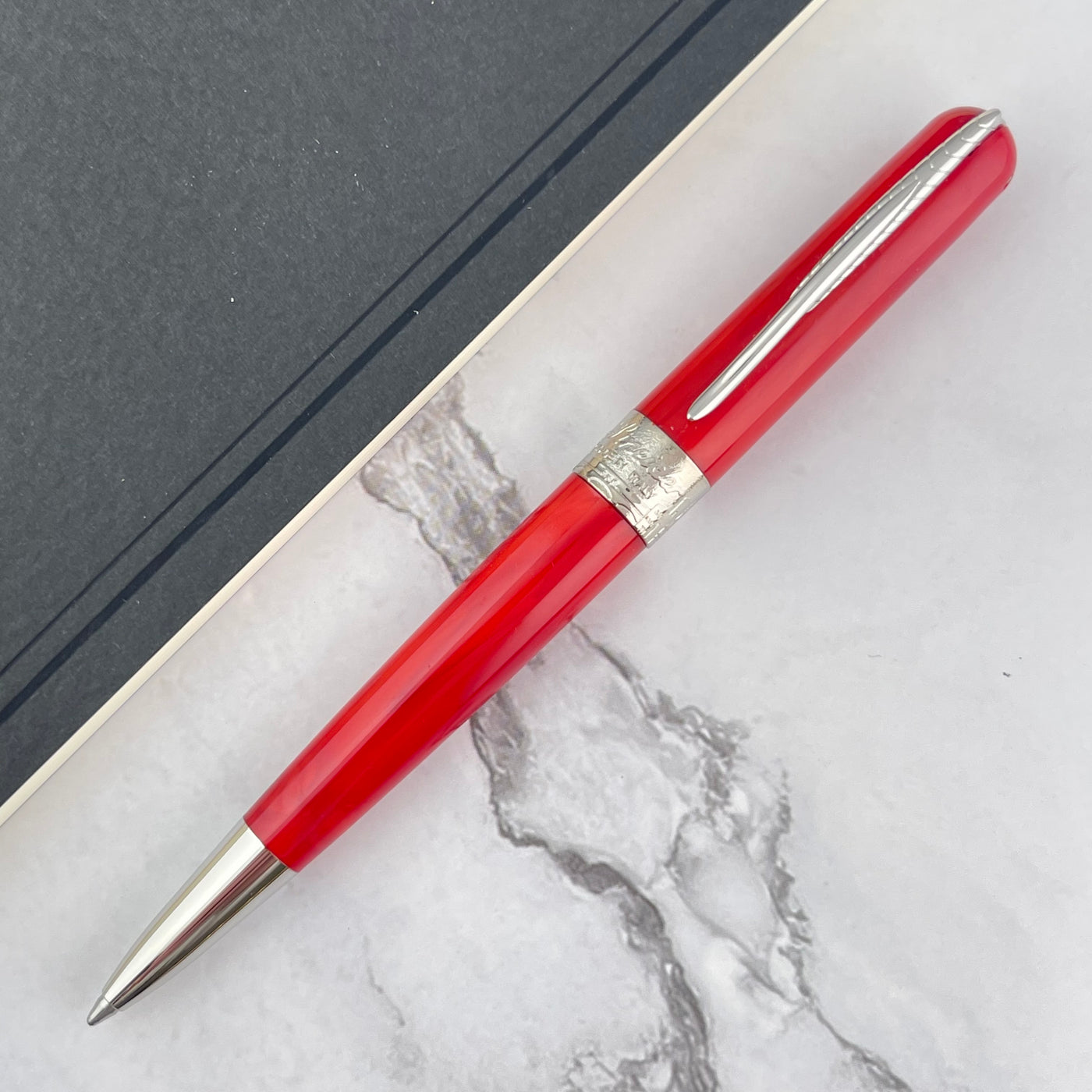Pineider Avatar Ballpoint Pen - Devil Red