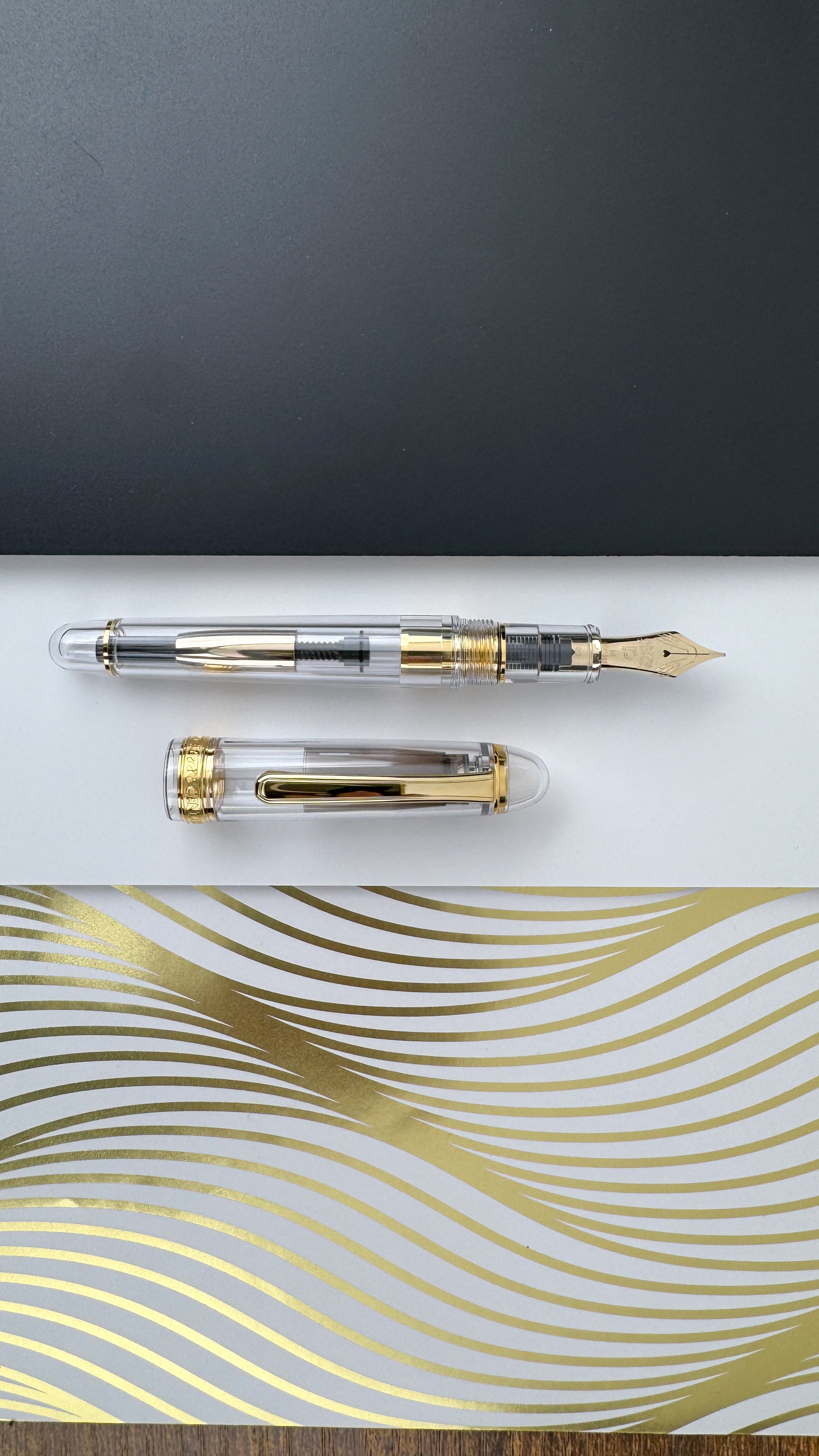 Platinum #3776 Century 2.0 Fountain Pen - Demonstrator (Limited