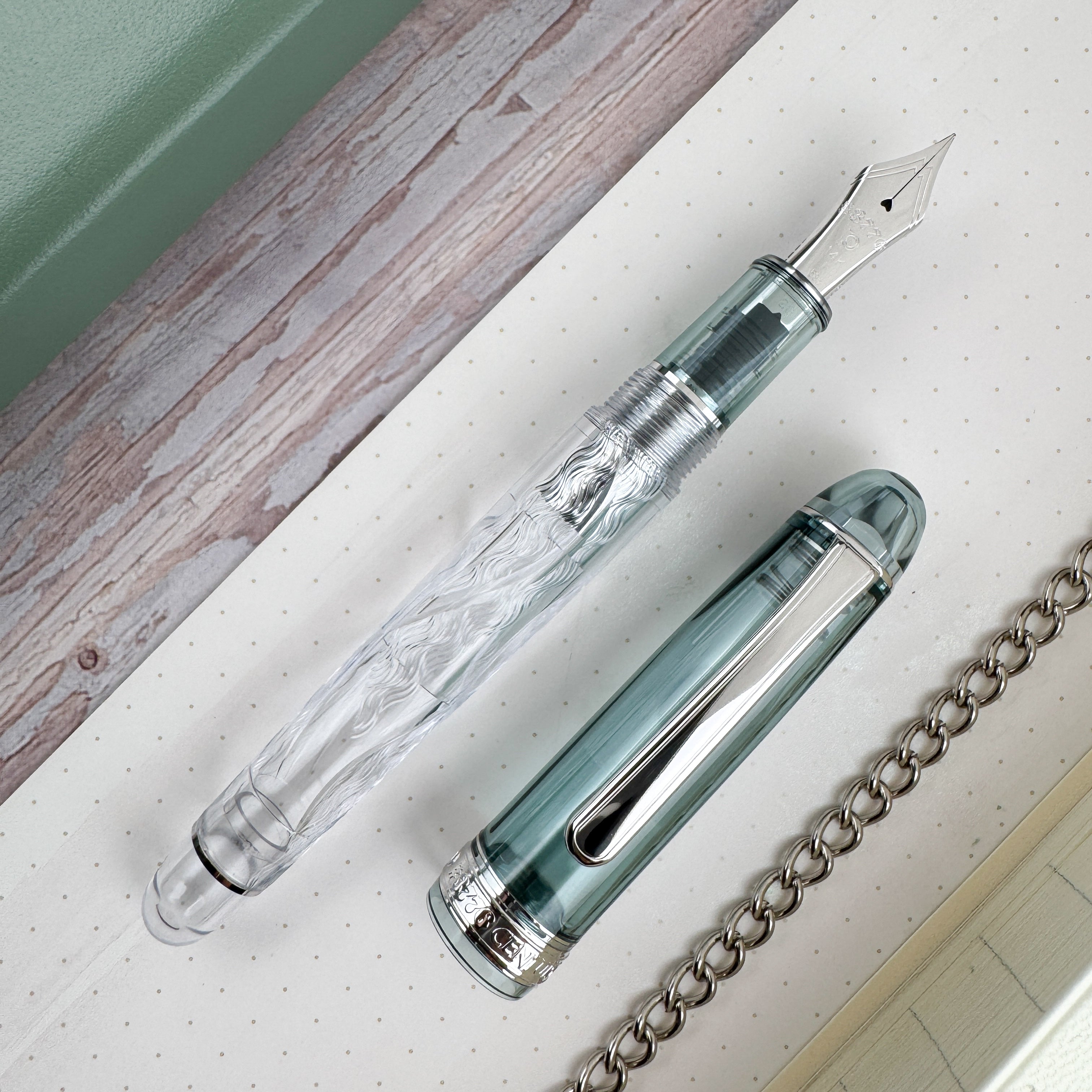 Platinum #3776 Century Fountain Pen - Kinu-Gumo (Limited Edition