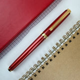 Platinum BISO Fountain Pen - Flame Red