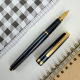 Platinum BISO Fountain Pen - Nebula Black
