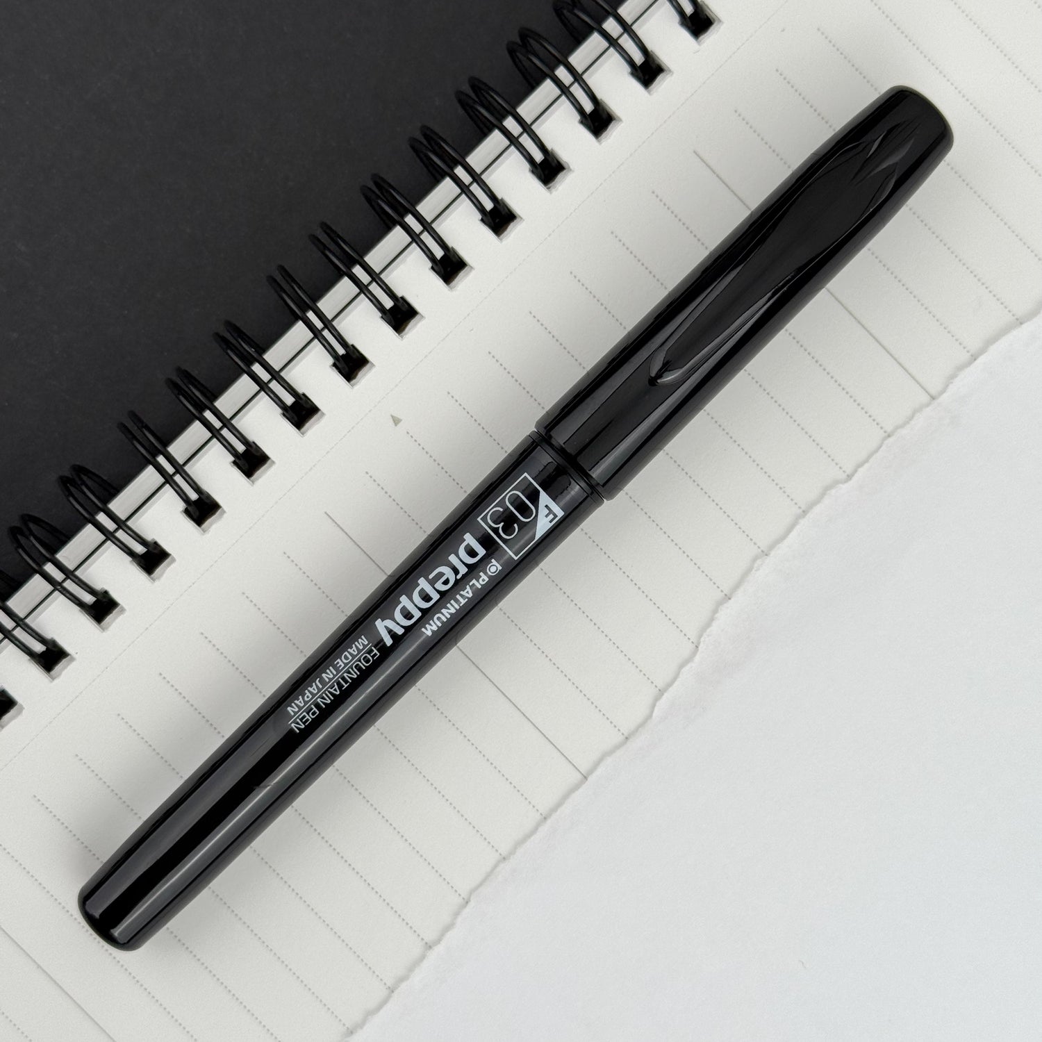 Platinum Preppy Fountain Pen - Black Series (Special Edition)