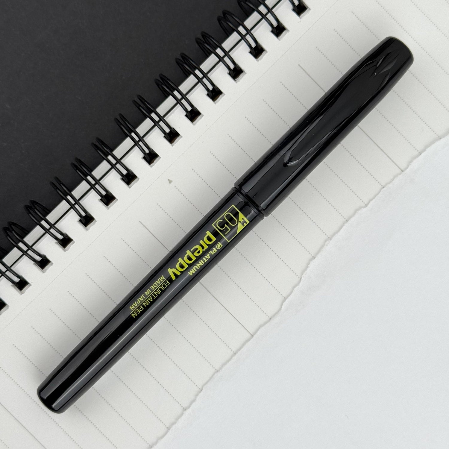 Platinum Preppy Fountain Pen - Black Series (Special Edition)