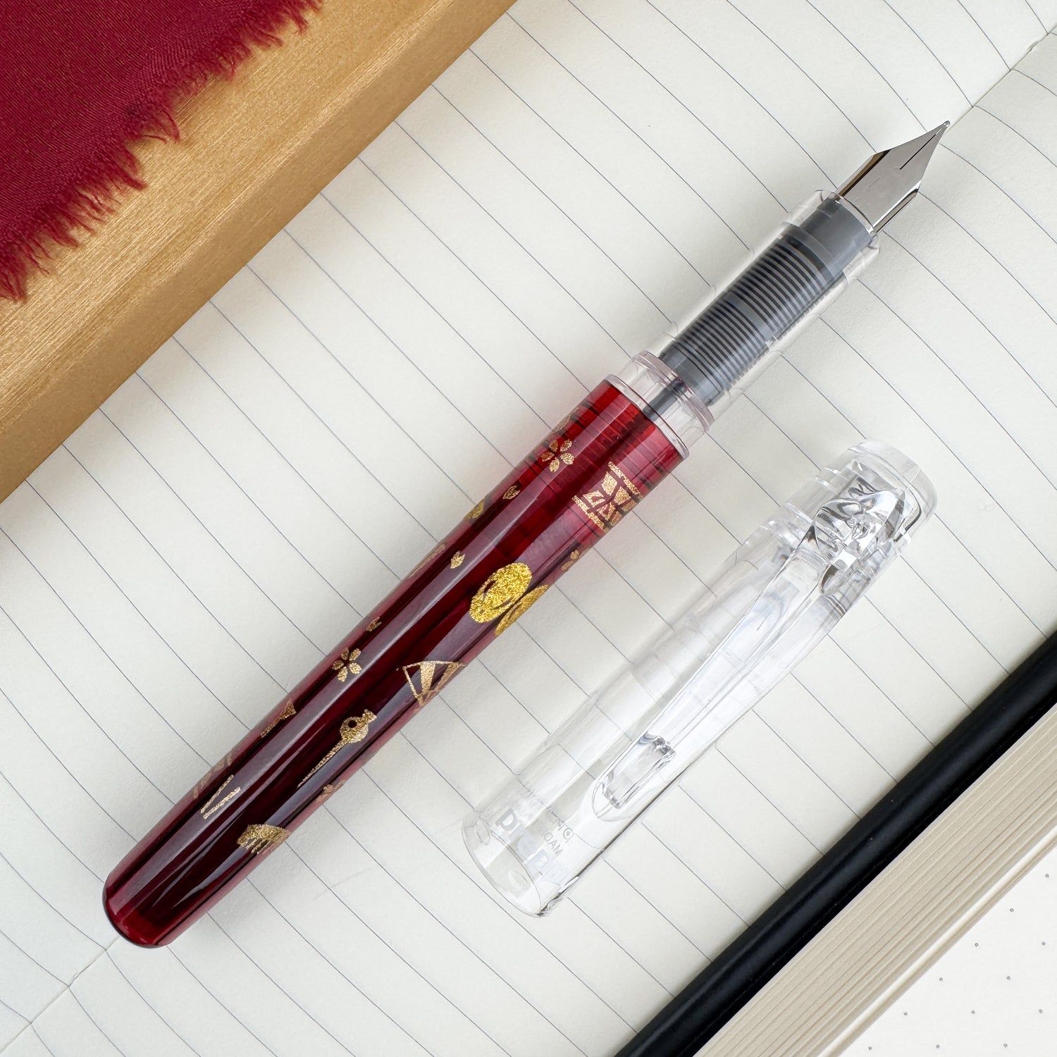 Platinum Preppy Wa Modern Maki-e Fountain Pen - Geisha no Kodougu (Limited Edition)