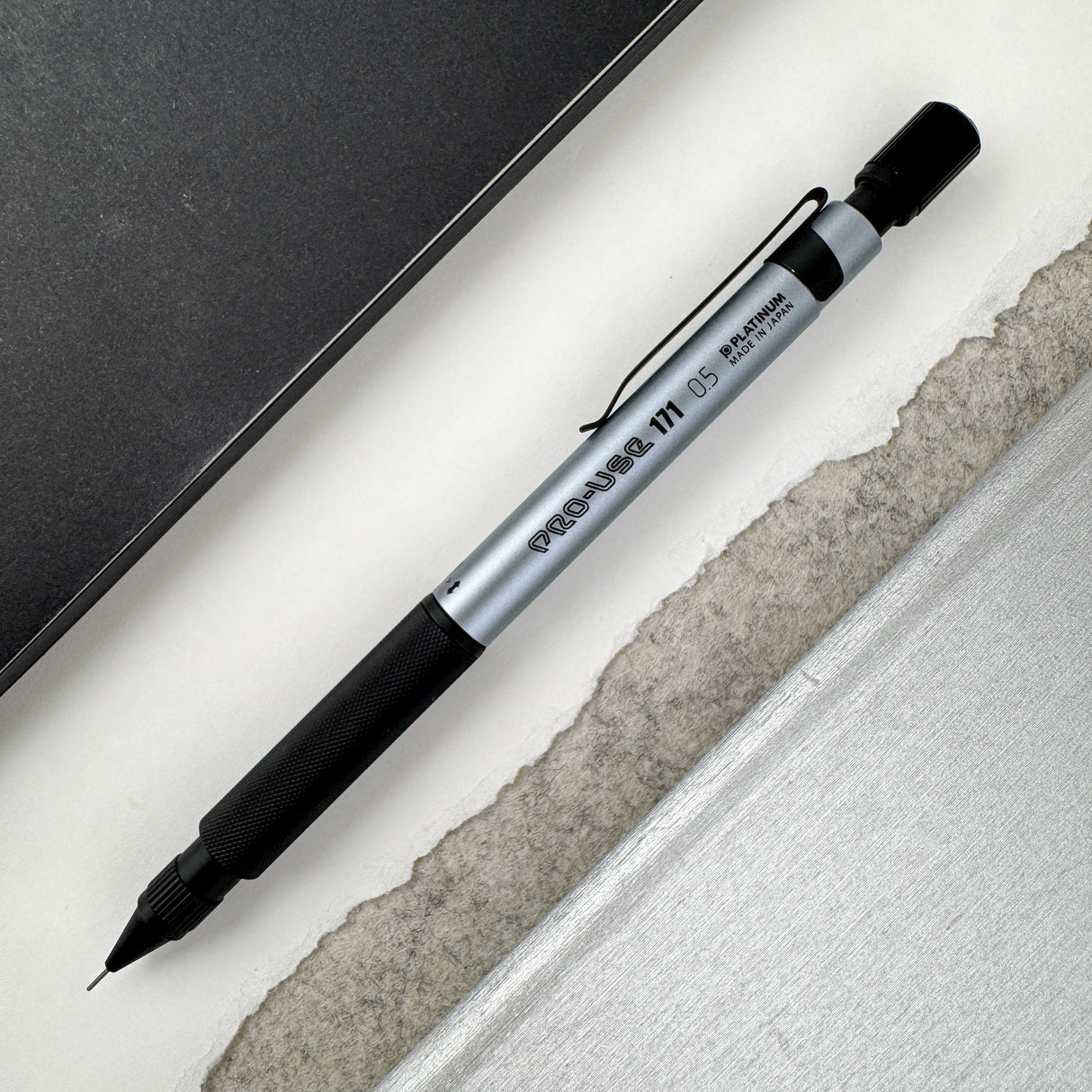 Platinum Pro-Use 171 Mechanical Pencil - Frost Silver (Limited Edition)