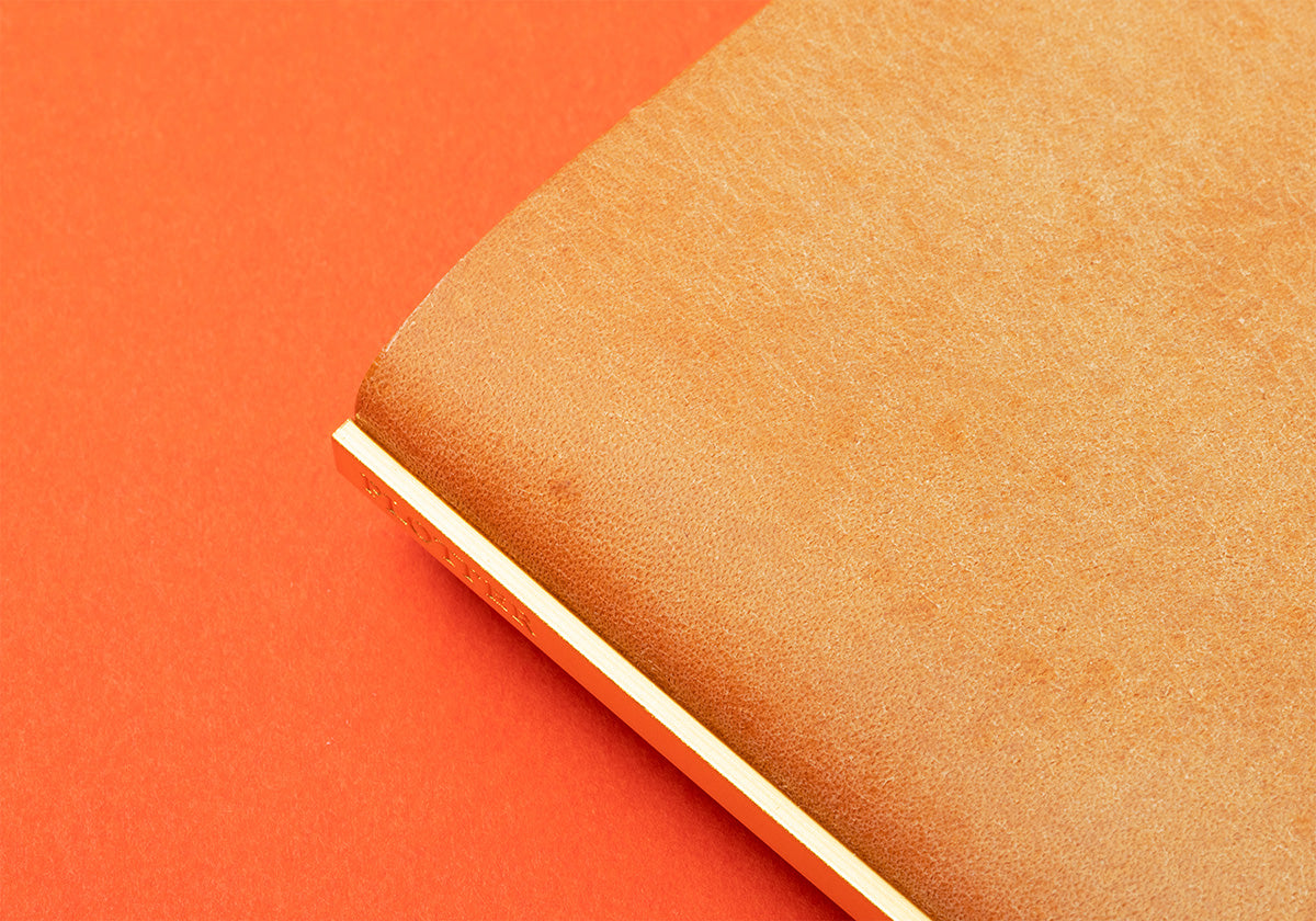 Plotter Pueblo 5-Ring Leather Binder - Mini 5 Size - Beige