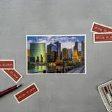 Chicago Postcard - Skyline and River