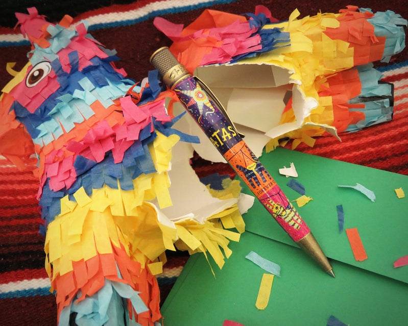 Retro 51 USPS Tornado Rollerball Pen - Piñatas Stamps