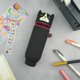 PuniLabo Stand Up Pen Case - Boston Terrier
