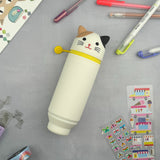 PuniLabo Stand Up Pen Case - Calico Cat