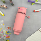 PuniLabo Stand Up Pen Case - Pig