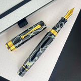 Omas Paragon Fountain Pen - Wild w/ Gold (Doorbuster)