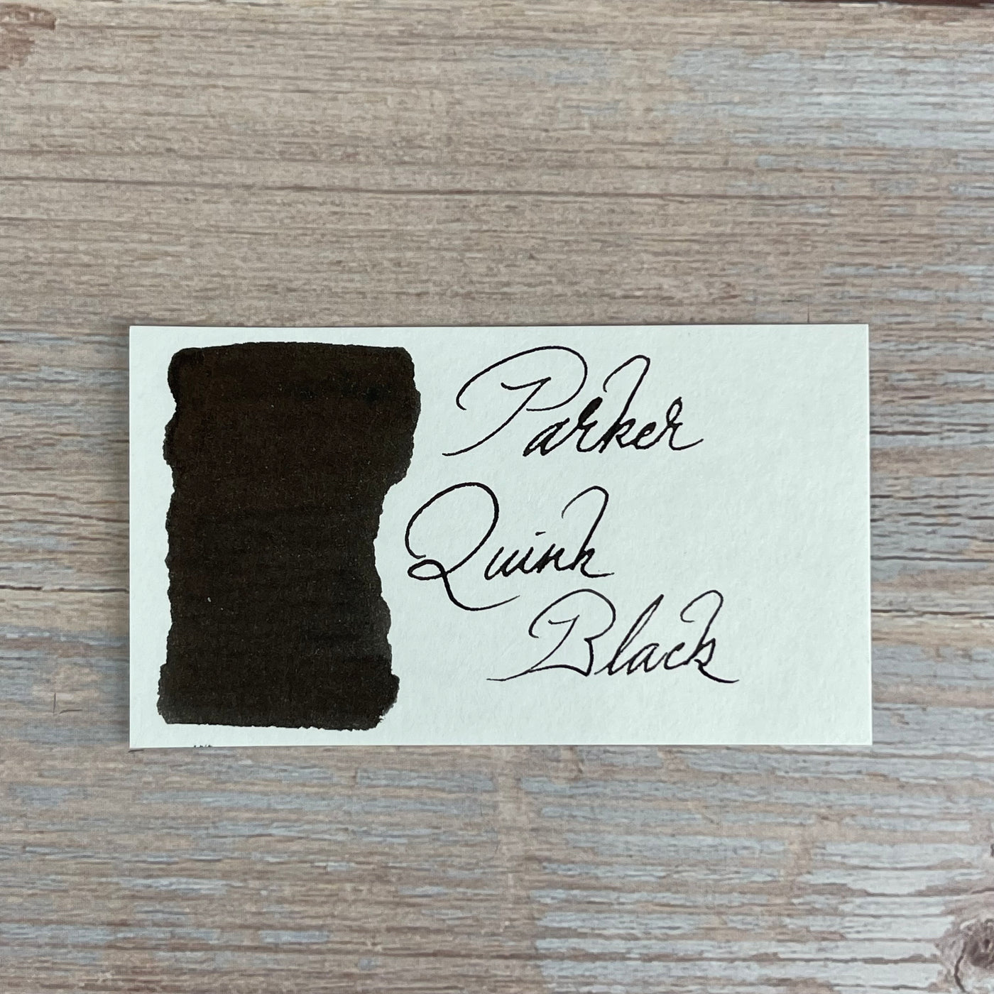 Parker Quink Black Bottled Ink