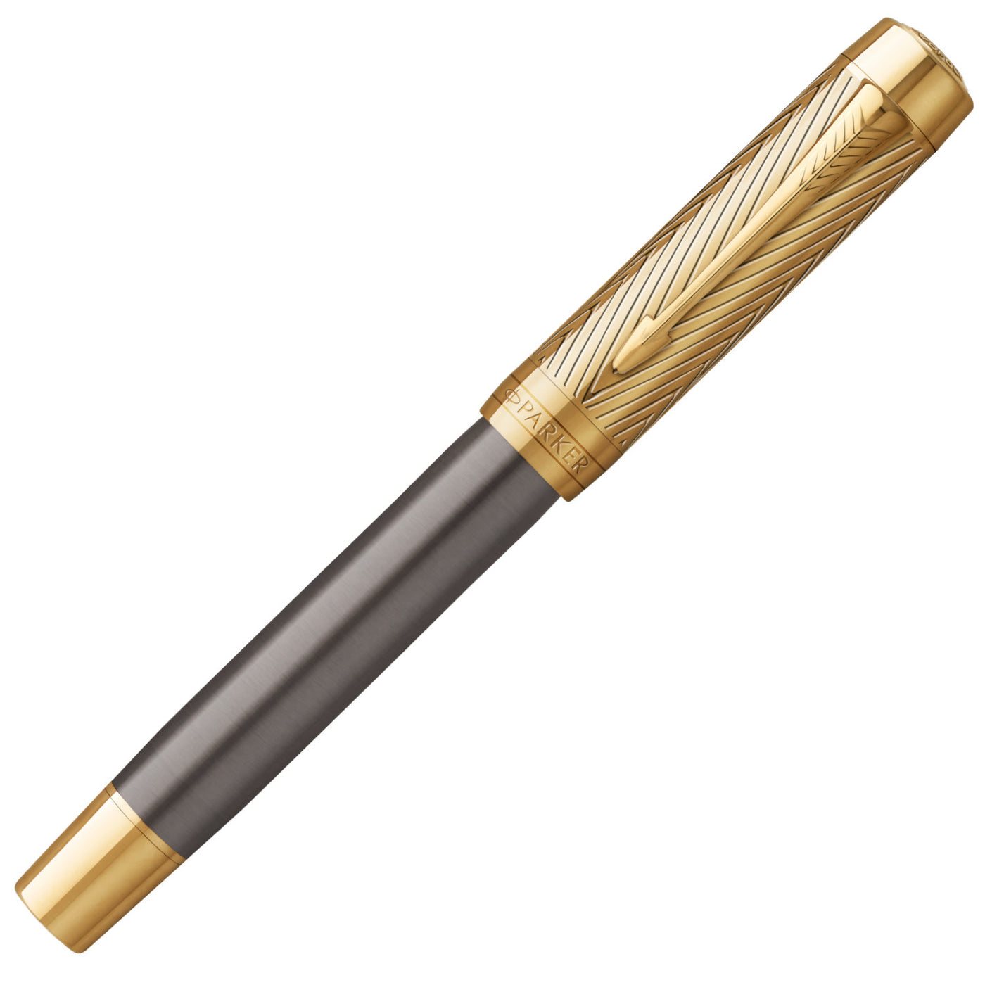 Parker Duofold Pioneers Collection Fountain Pen - Grey Lacquer (Special Edition)