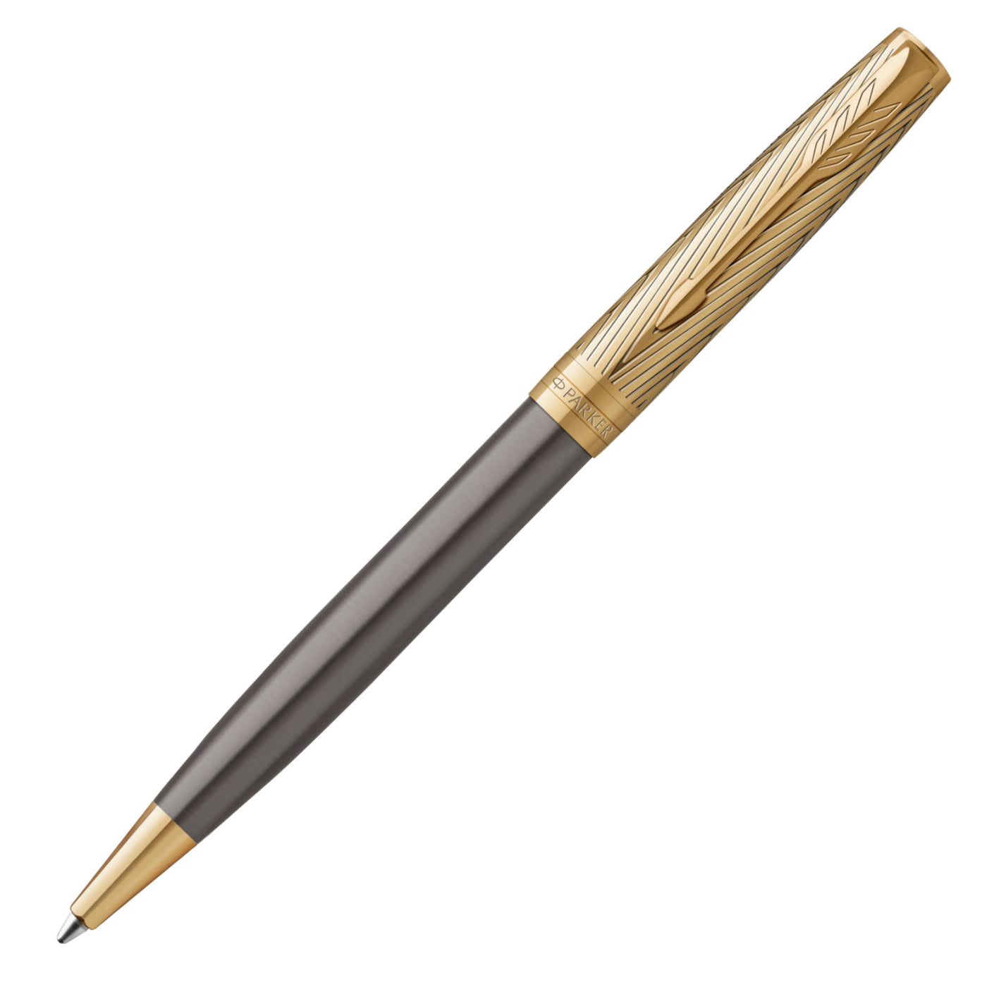 Parker Sonnet Pioneers Collection Ballpoint Pen - Grey Lacquer (Special Edition)
