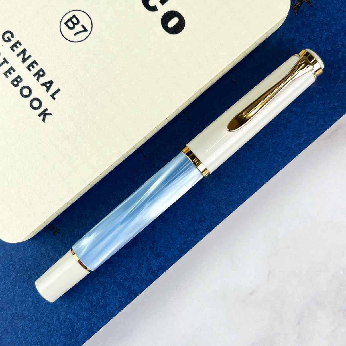 Pelikan Classic M200 Fountain Pen - Pastel Blue (Special Edition)
