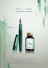 Penlux Concerto Fountain Pen - Malachite (Special Edition)