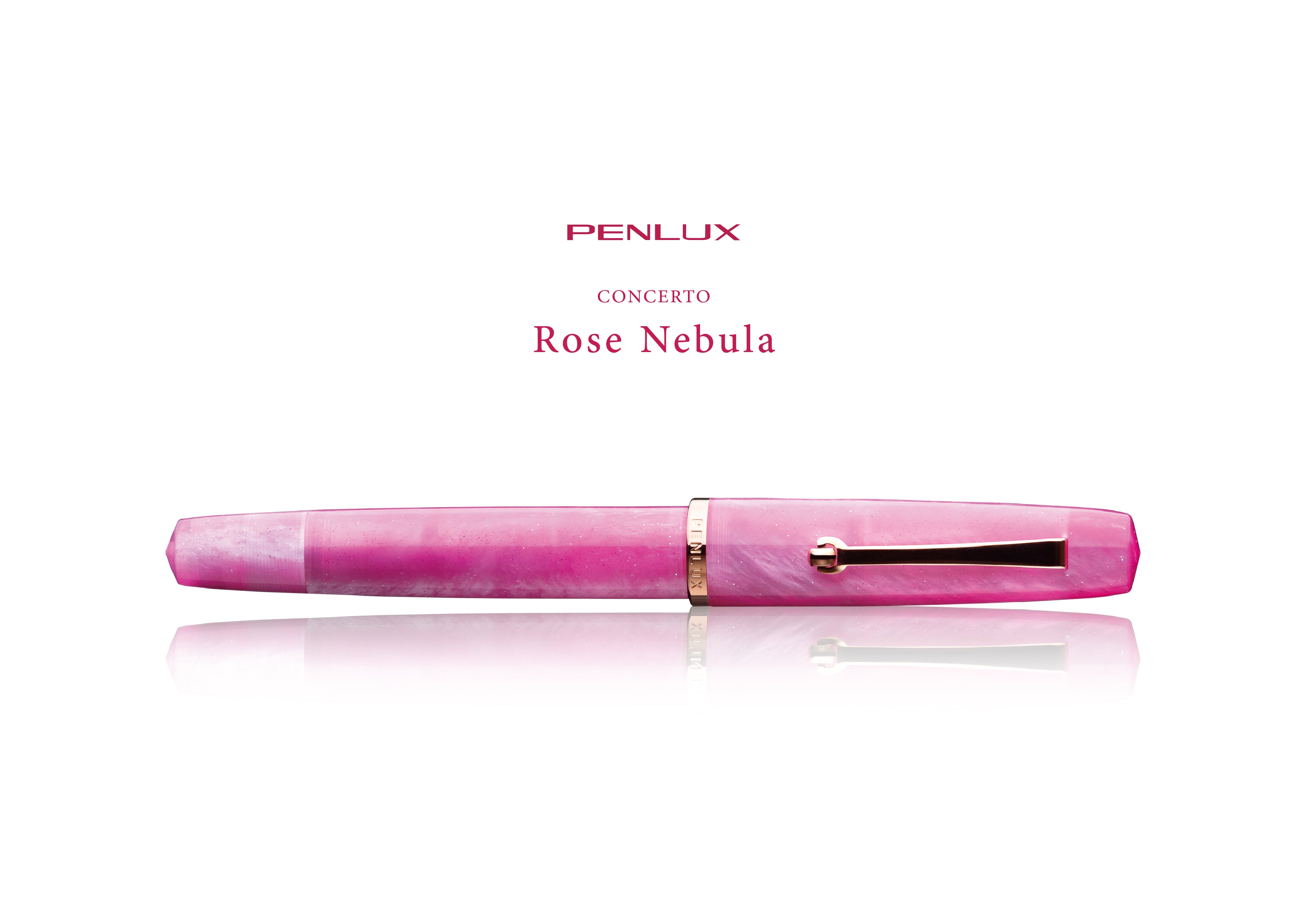 Penlux Concerto Fountain Pen - Rose Nebula (Special Edition