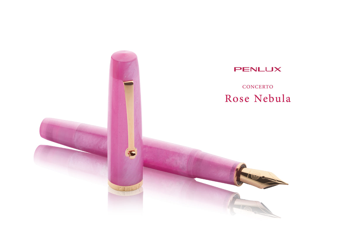 Penlux Concerto Fountain Pen - Rose Nebula (Special Edition)