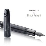 Penlux Elite Fountain Pen - Black Knight
