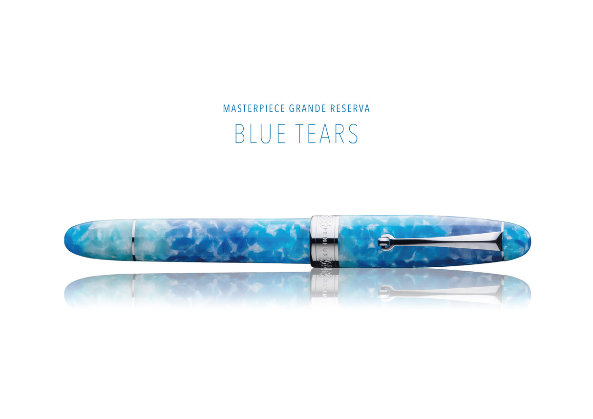 Penlux Masterpiece Grande Reserva Fountain Pen - Blue Tears