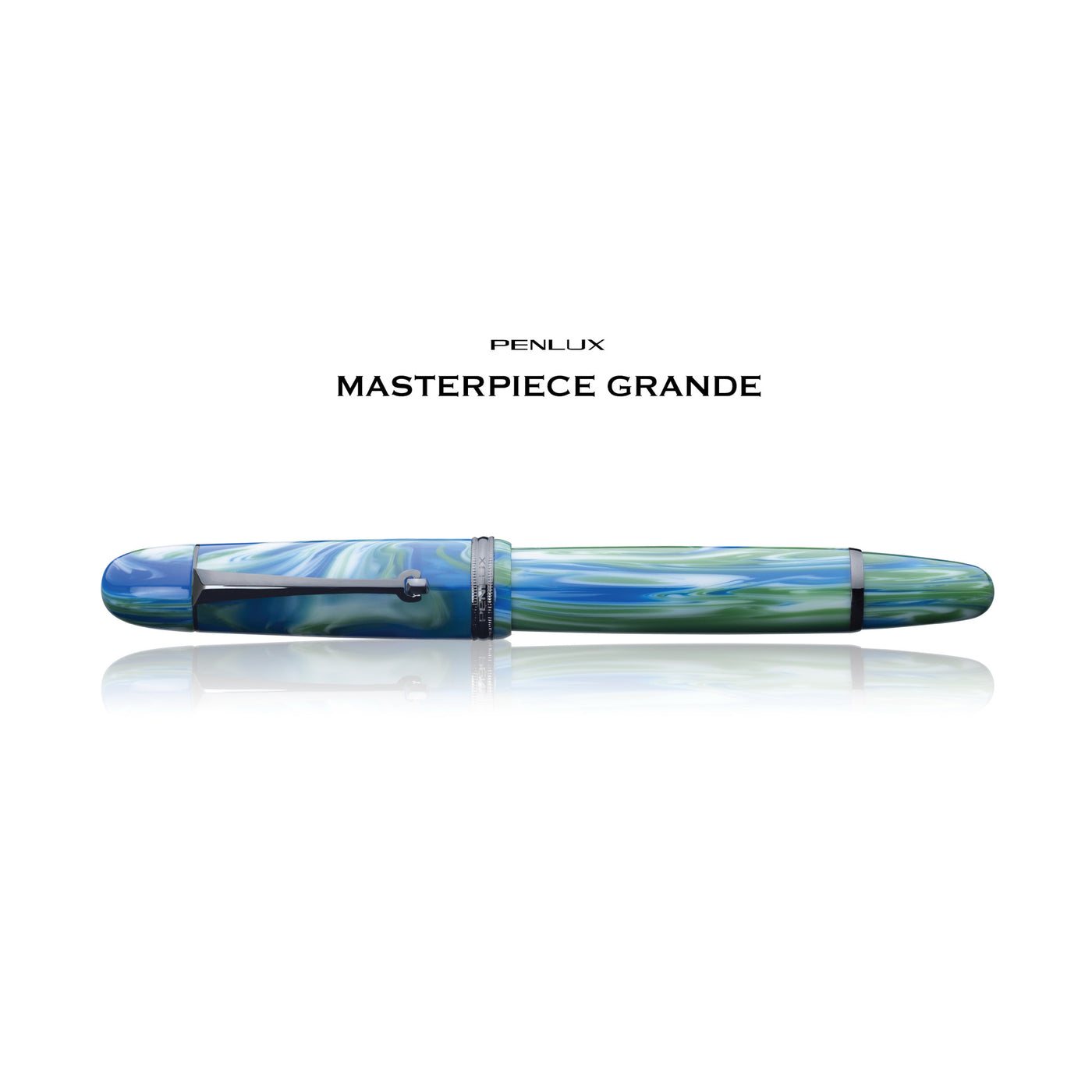 Penlux Masterpiece Grande Fountain Pen - The Green Earth