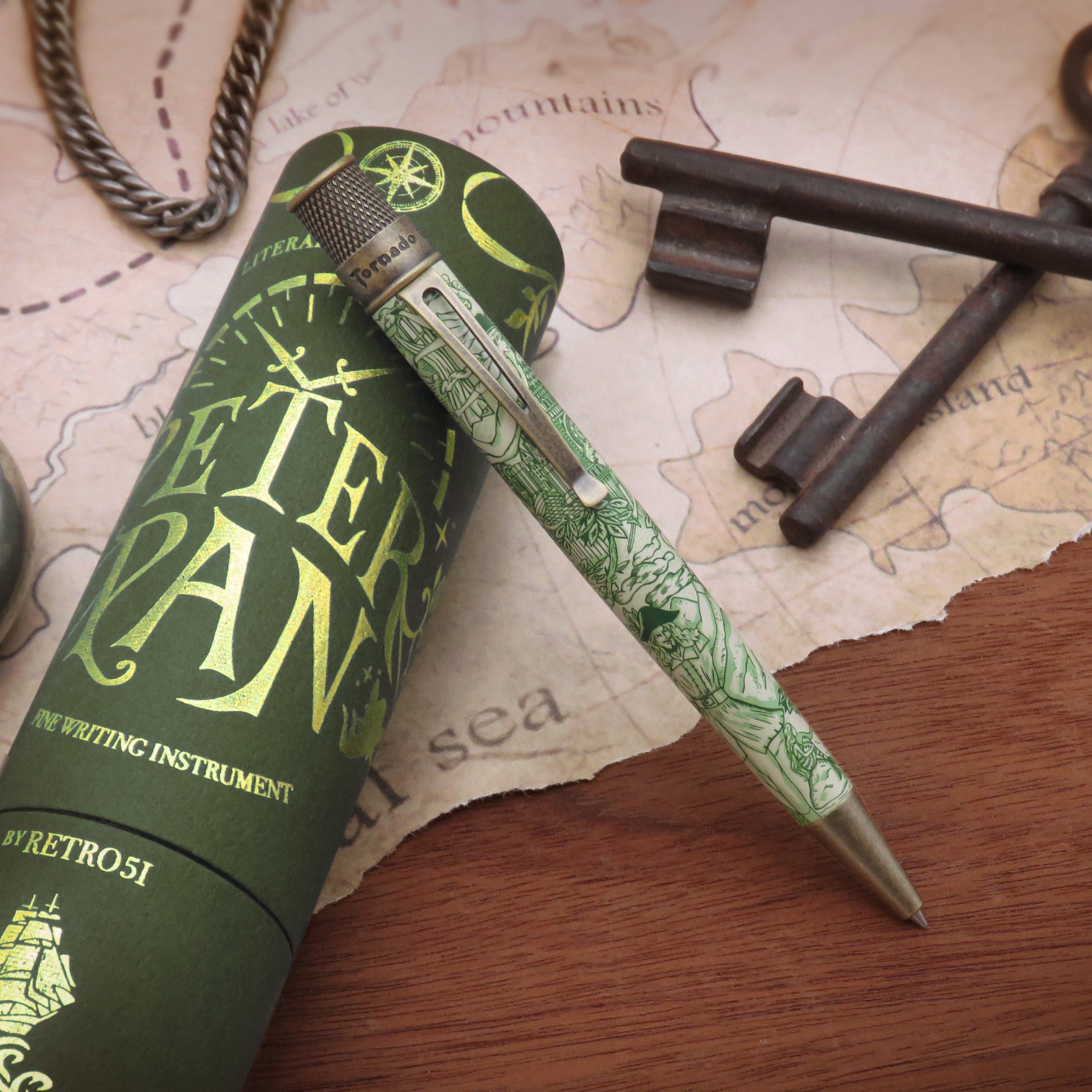 Retro Peter Pan Tornado™ Rollerball Pen – Atlas Stationers