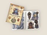 CoraCreaCrafts Lock & Keys Sticker Book