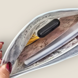 CoraCreaCrafts Travel Zipper Envelope